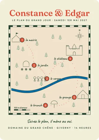 Faire-part Le Domaine