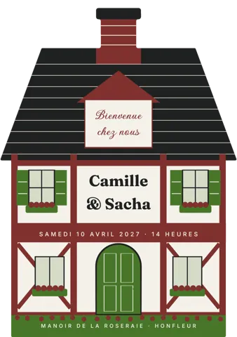 Faire-part La Maison normande