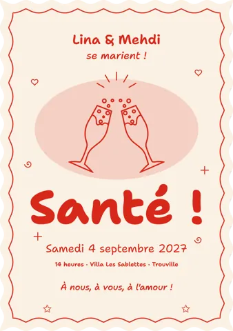 Faire-part Santé !